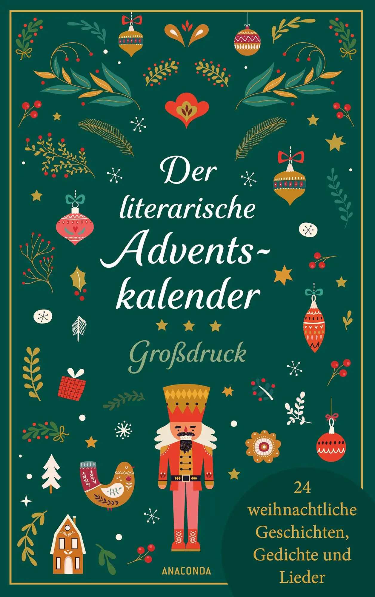 Cover: 9783730615836 | Der literarische Adventskalender. Großdruck. 24 weihnachtliche...