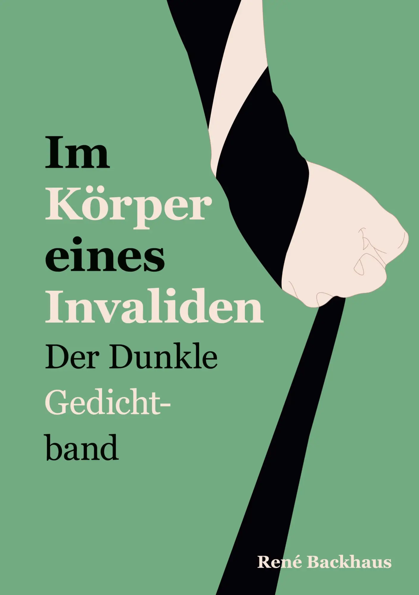 Cover: 9783754305836 | Im Körper eines Invaliden | Der Dunkle Gedichtband | René Backhaus