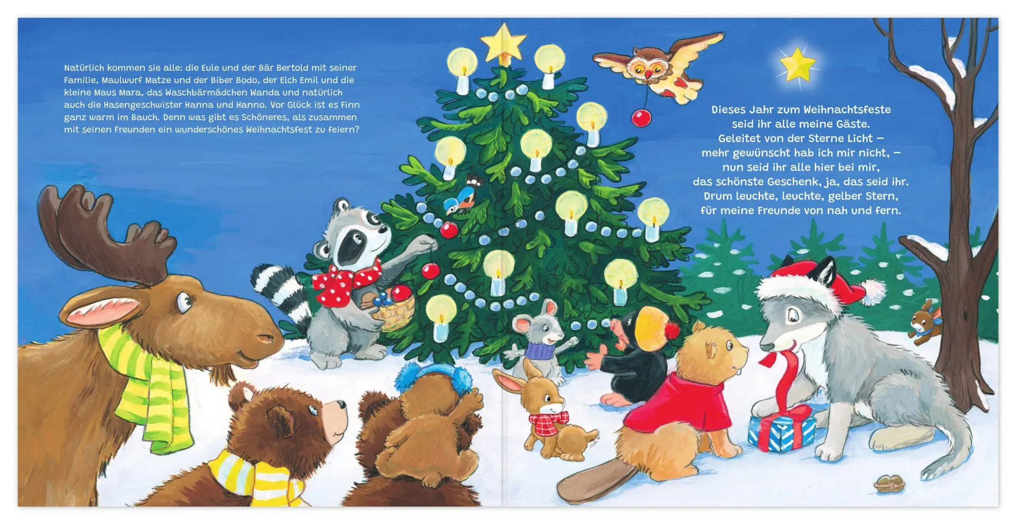Bild: 9783780665836 | Frohe Weihnachten, kleiner Wolf! | Ein Bilderbuch mit 14 Spielfiguren