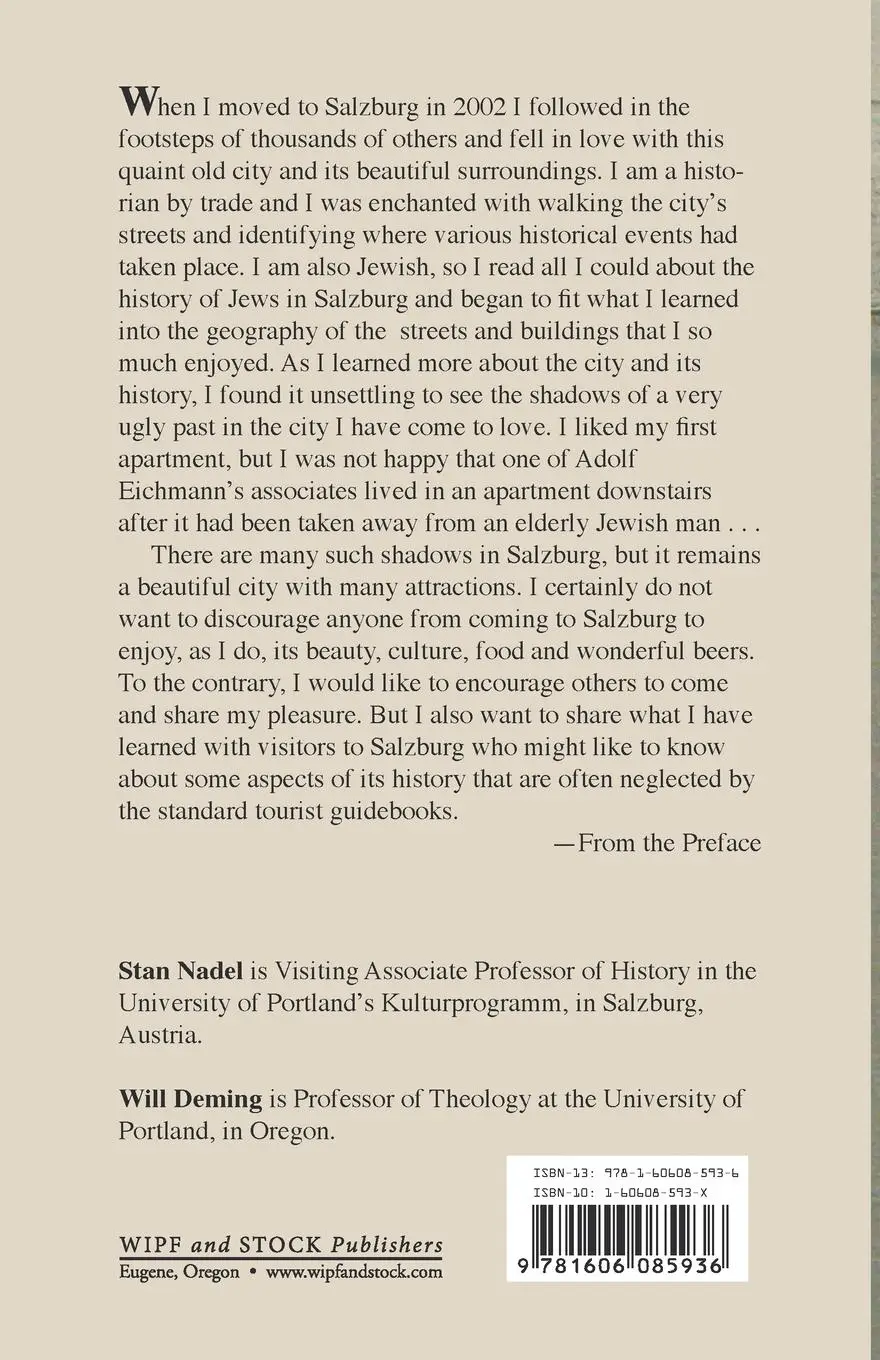 Rückseite: 9781606085936 | Salzburg and the Jews | Stan Nadel | Taschenbuch | Englisch | 2009
