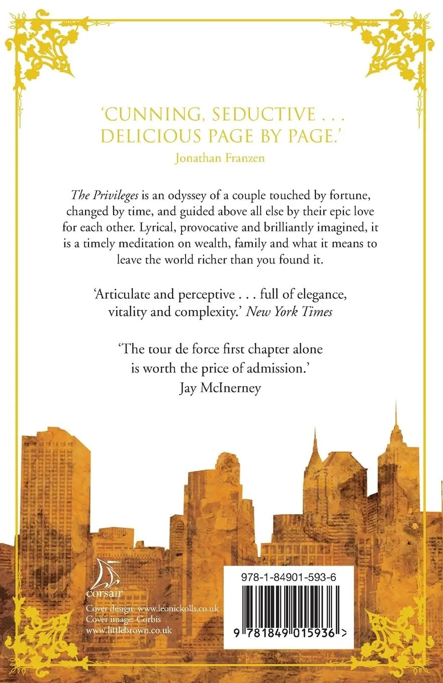 Rückseite: 9781849015936 | The Privileges | Jonathan Dee | Taschenbuch | 344 S. | Englisch | 2011