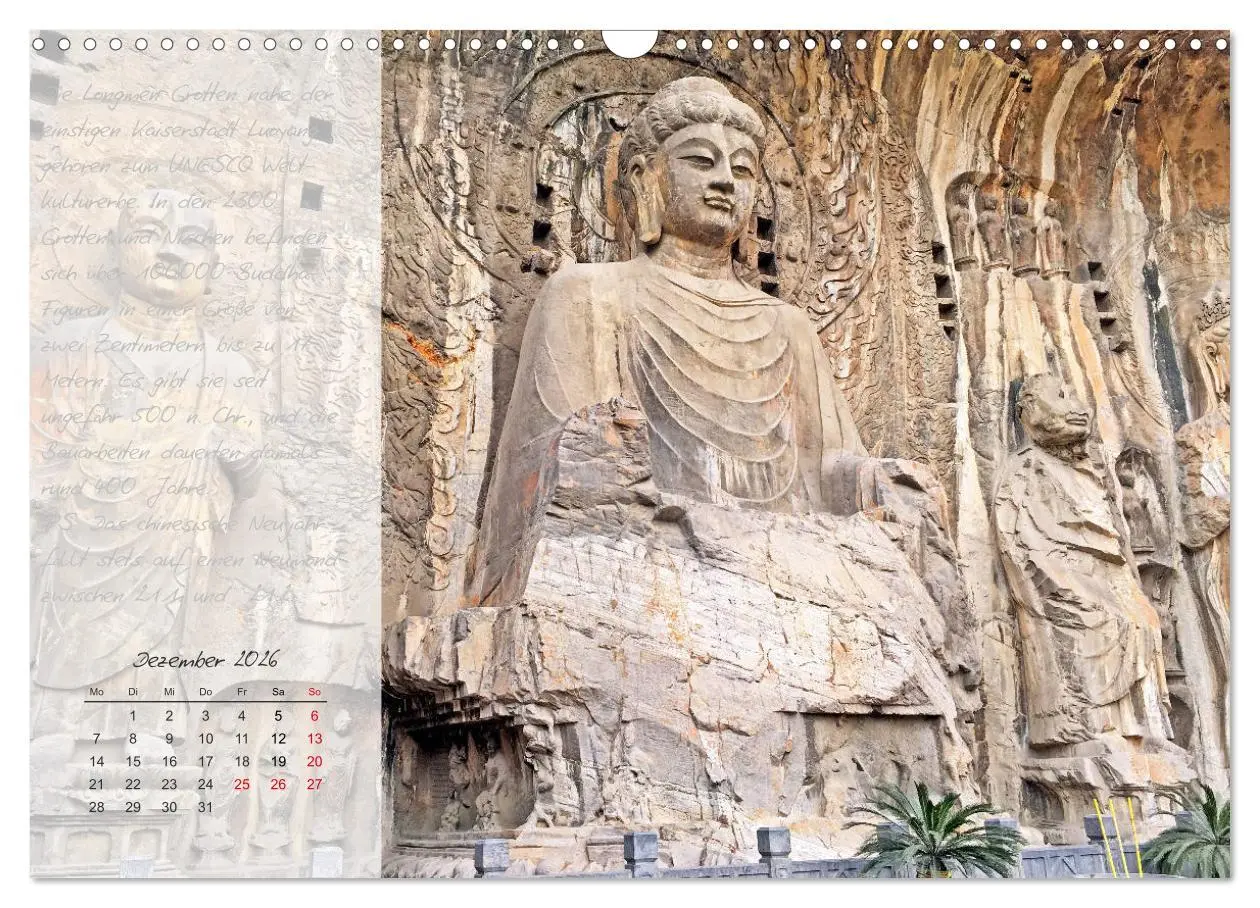 Bild: 9783457775936 | Geheimnisvolles China 2026 (Wandkalender 2026 DIN A3 quer),...