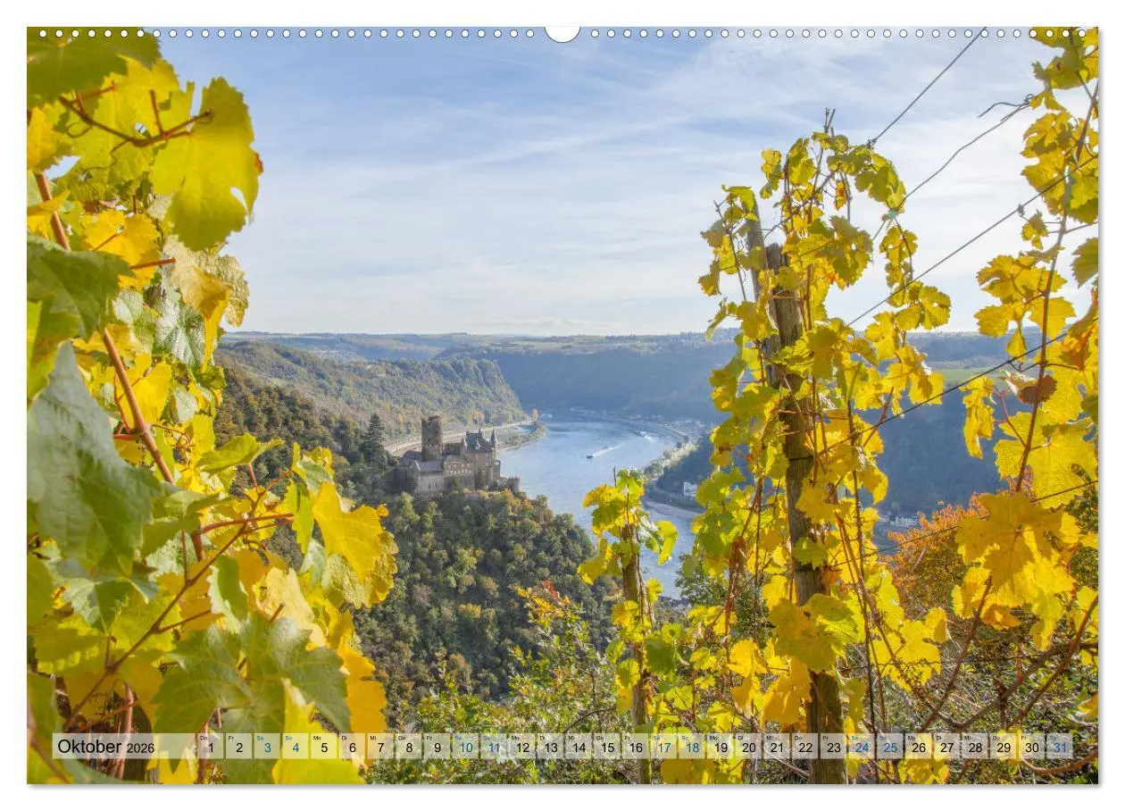 Bild: 9783457915936 | Romantisches Rheintal (Wandkalender 2026 DIN A2 quer), CALVENDO...