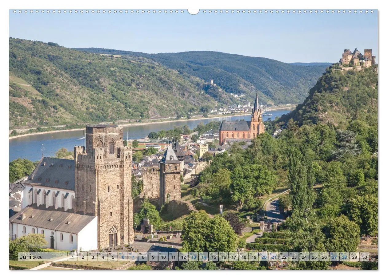 Bild: 9783457915936 | Romantisches Rheintal (Wandkalender 2026 DIN A2 quer), CALVENDO...