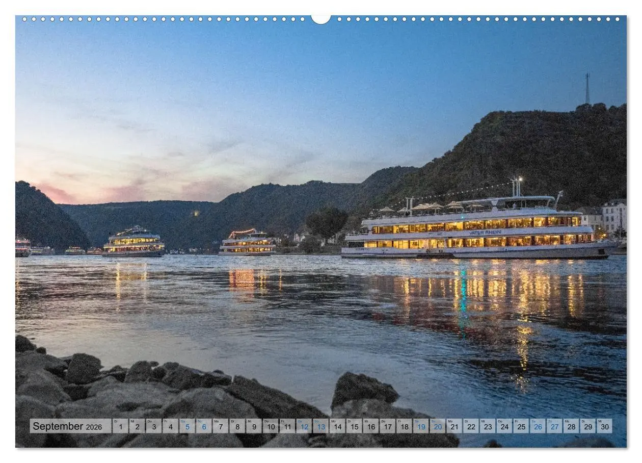 Bild: 9783457915936 | Romantisches Rheintal (Wandkalender 2026 DIN A2 quer), CALVENDO...