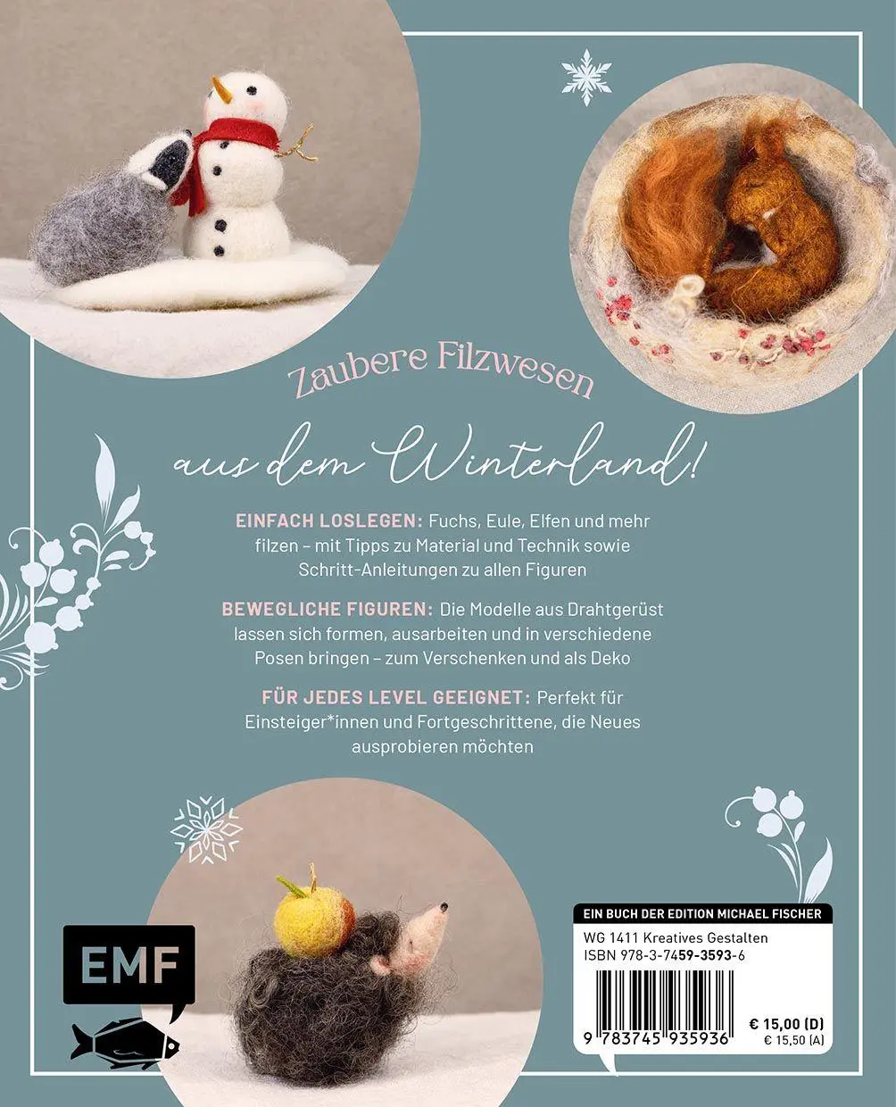 Bild: 9783745935936 | Zauberhaft gefilzt: Winter-Edition | Lydia Schade-Fox | Taschenbuch