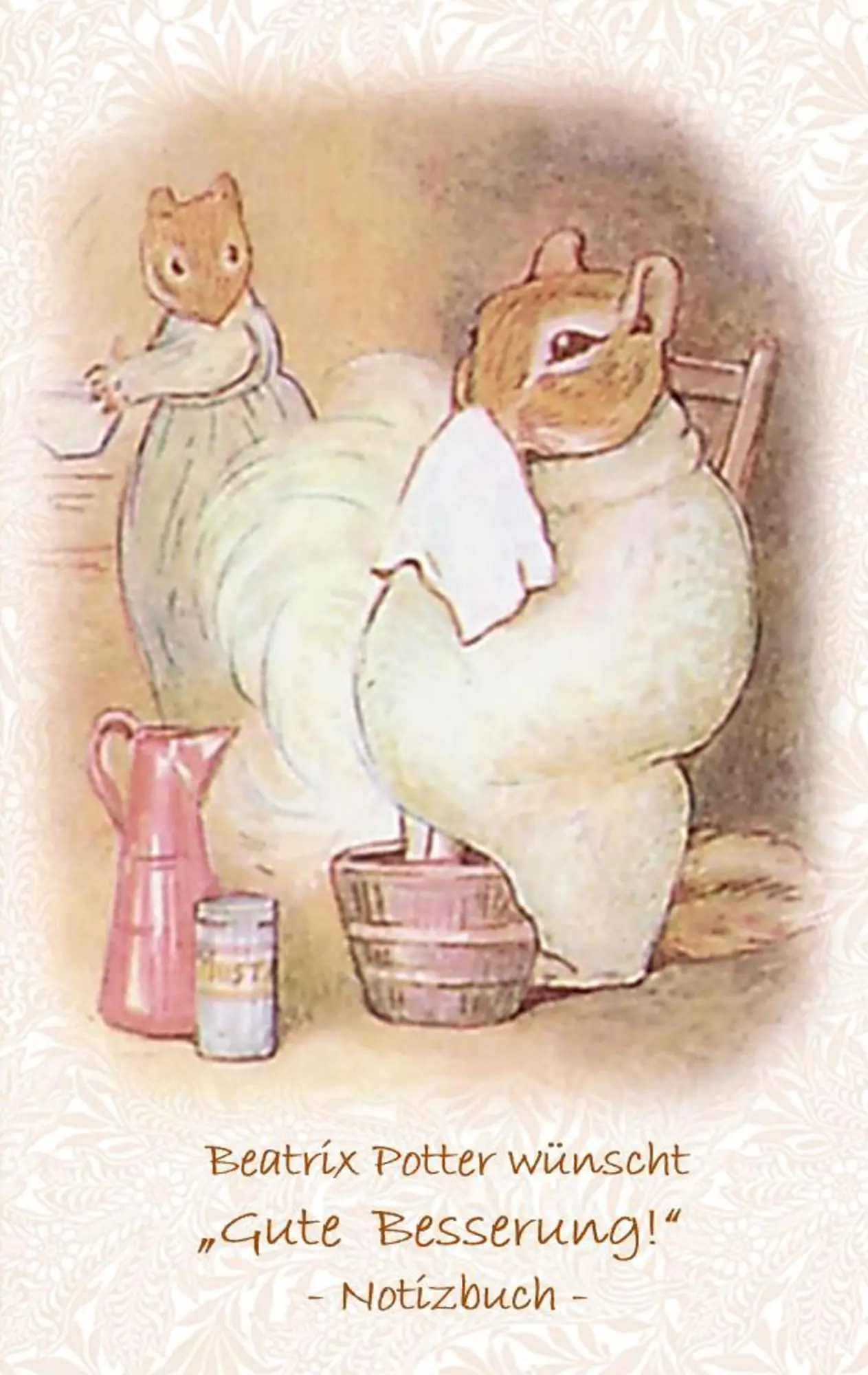 Cover: 9783752865936 | Beatrix Potter wünscht "Gute Besserung!" Notizbuch ( Peter Hase )