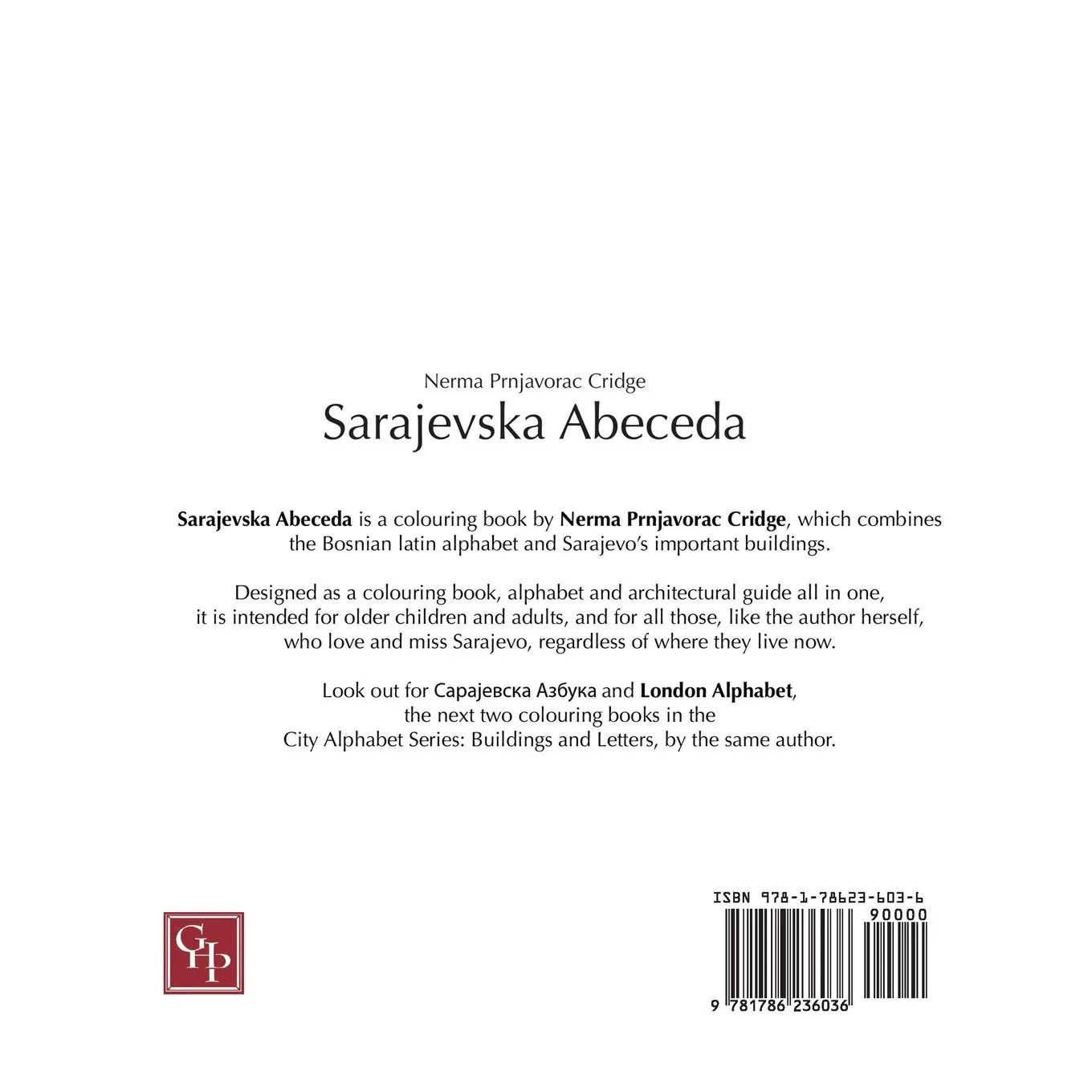 Rückseite: 9781786236036 | Sarajevska Abeceda | Nerma Prnjavorac Cridge | Taschenbuch | ? | 2019