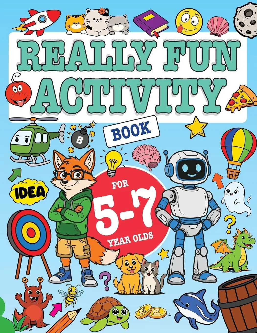 Cover: 9781918826036 | Really Fun Activity Book For 5-7 Year Olds | Mickey Macintyre | Buch