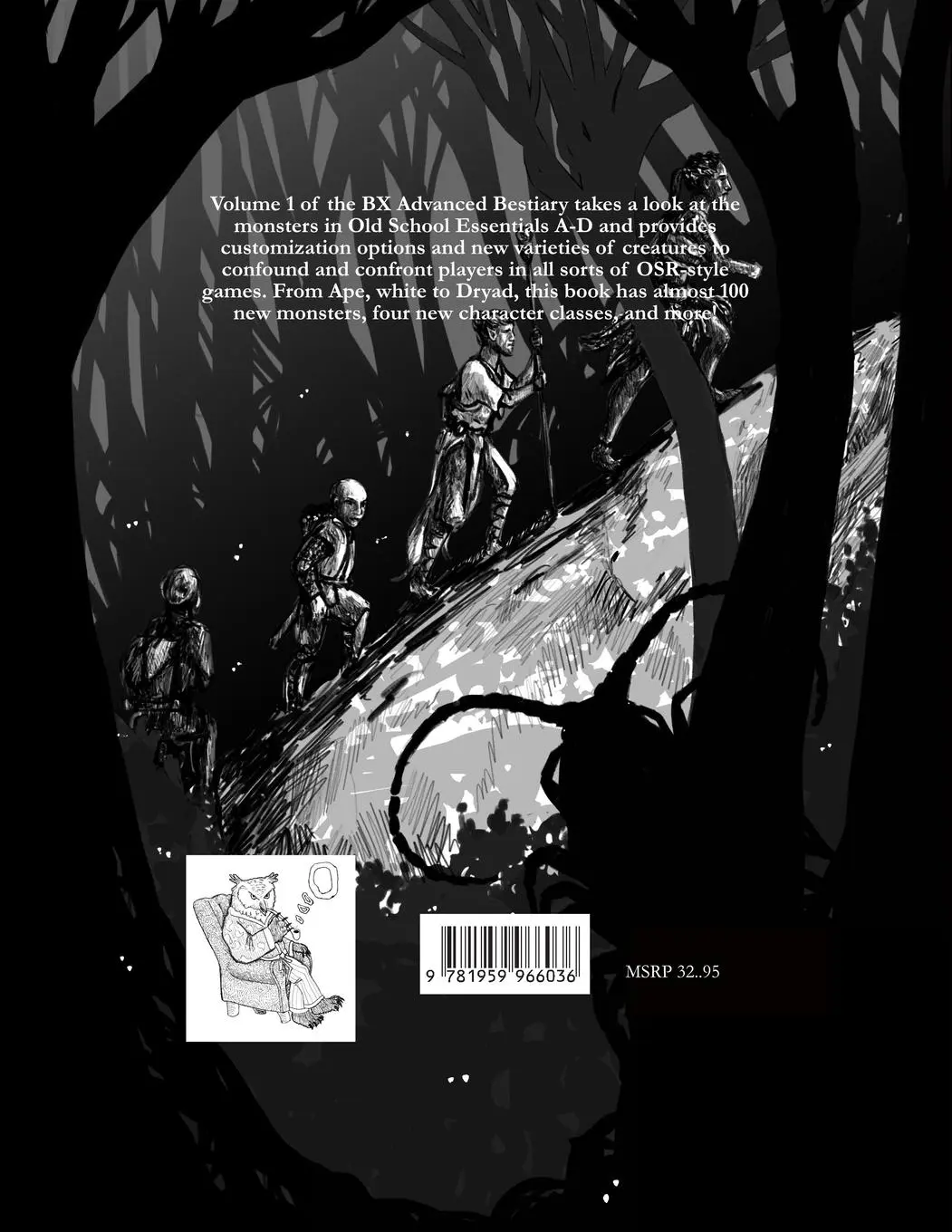 Rückseite: 9781959966036 | BX Advanced Bestiary, Vol. 1 | Todd Leback | Taschenbuch | Englisch