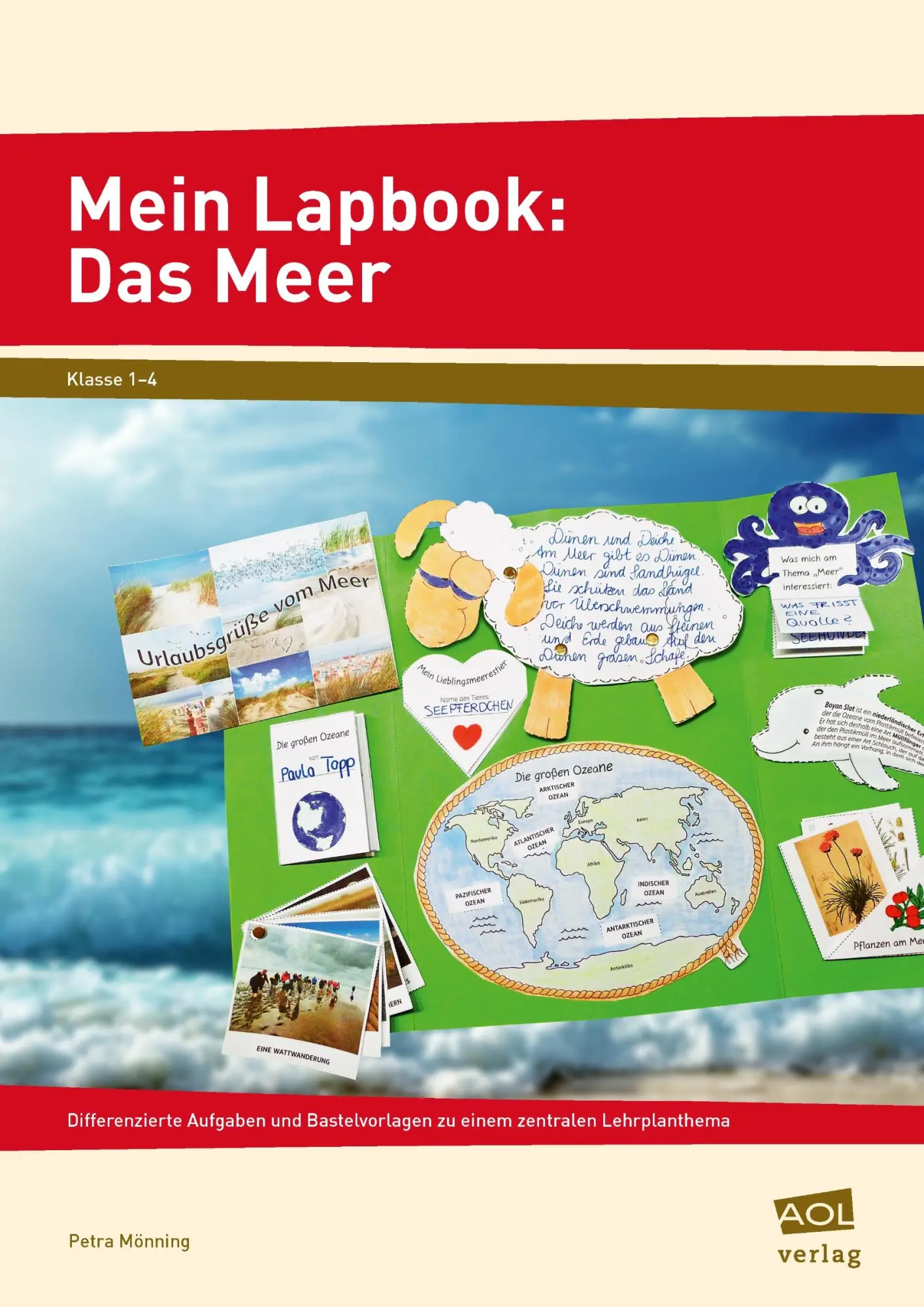 Cover: 9783403106036 | Mein Lapbook: Das Meer | Petra Mönning | Broschüre | 63 S. | Deutsch