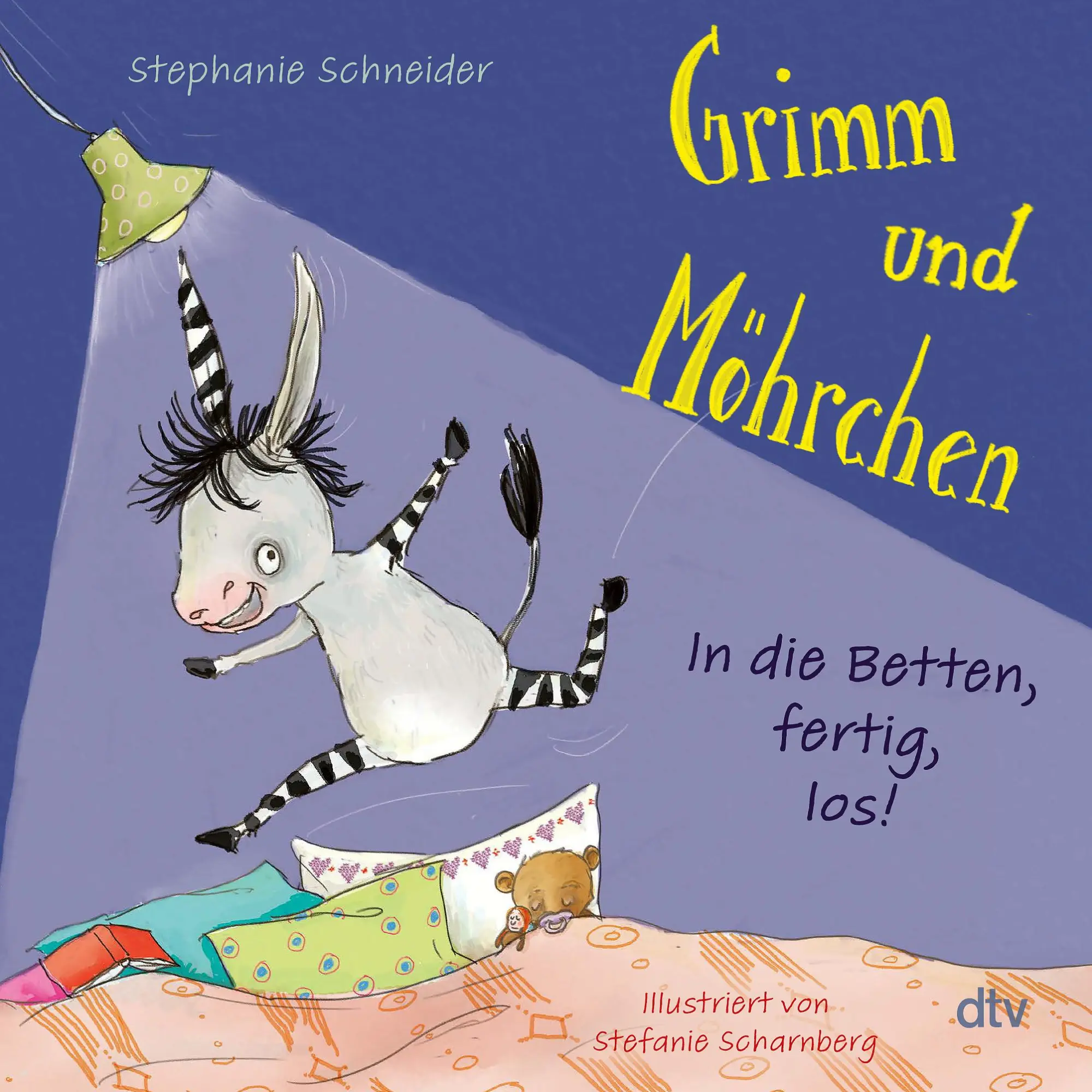 Cover: 9783423766036 | Grimm und Möhrchen - In die Betten, fertig, los! | Stephanie Schneider