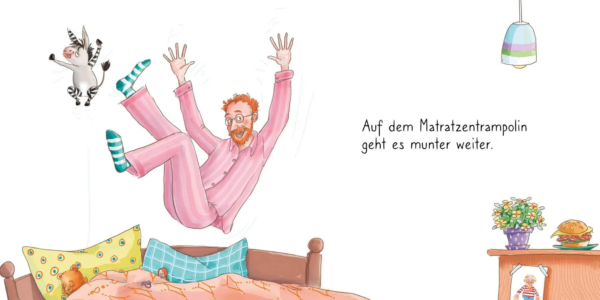Bild: 9783423766036 | Grimm und Möhrchen - In die Betten, fertig, los! | Stephanie Schneider