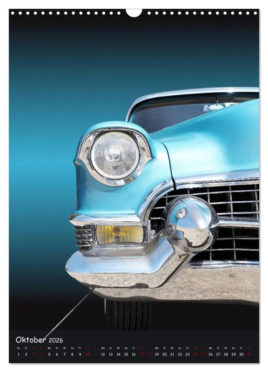 Bild: 9783516376036 | Faszination US Klassiker 1955 bis 1967 (Wandkalender 2026 DIN A3...