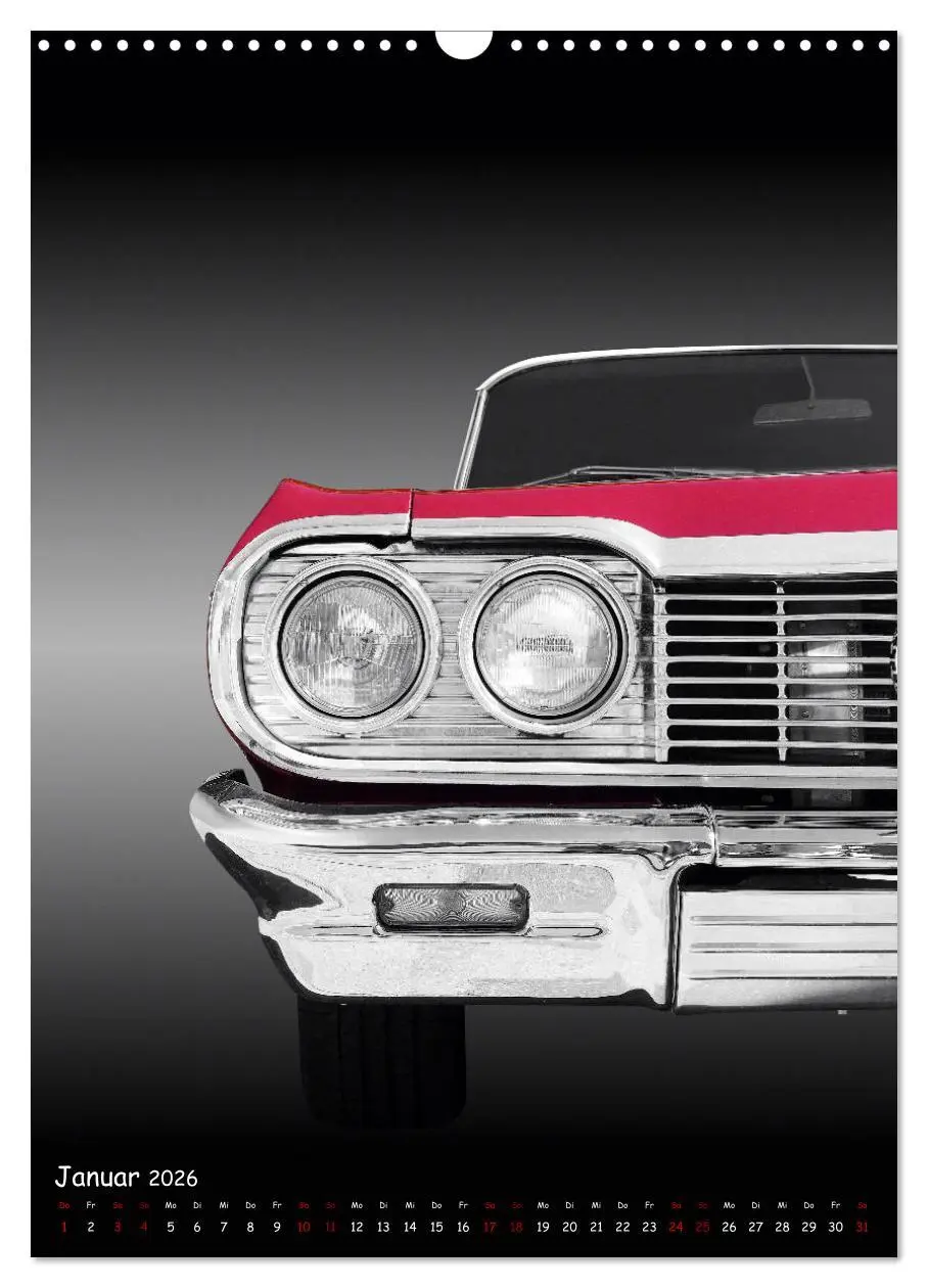 Bild: 9783516376036 | Faszination US Klassiker 1955 bis 1967 (Wandkalender 2026 DIN A3...