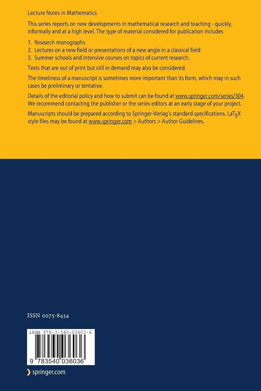 Rückseite: 9783540036036 | Residues and Duality | Robin Hartshorne | Taschenbuch | viii