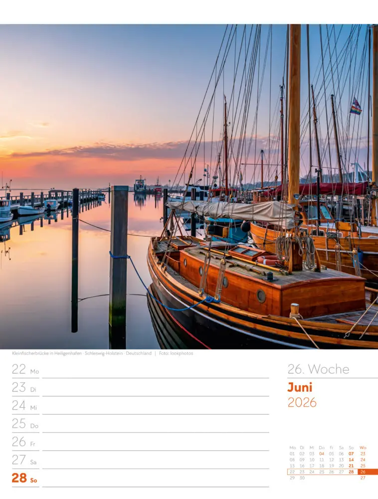 Bild: 9783838436036 | Am Meer Wochenplaner Kalender 2026 | Ackermann Kunstverlag GmbH | 2026