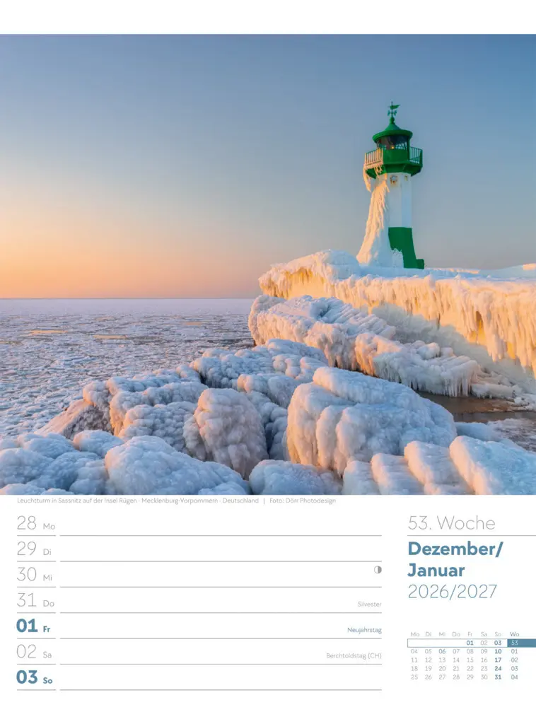 Bild: 9783838436036 | Am Meer Wochenplaner Kalender 2026 | Ackermann Kunstverlag GmbH | 2026