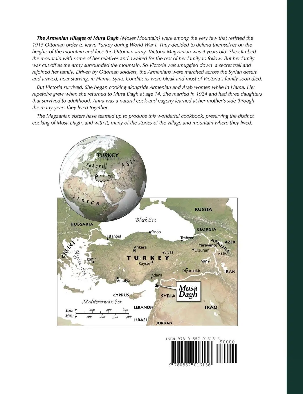 Rückseite: 9780557016136 | The Recipes of Musa Dagh - an Armenian cookbook in a dialect of its...