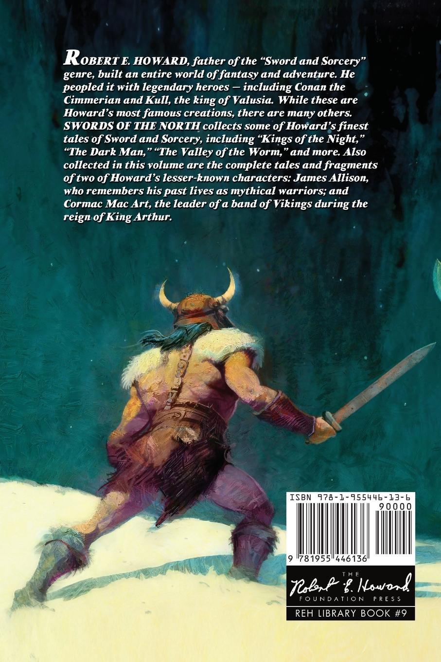 Rückseite: 9781955446136 | Swords of the North | Robert E. Howard | Taschenbuch | Englisch | 2024