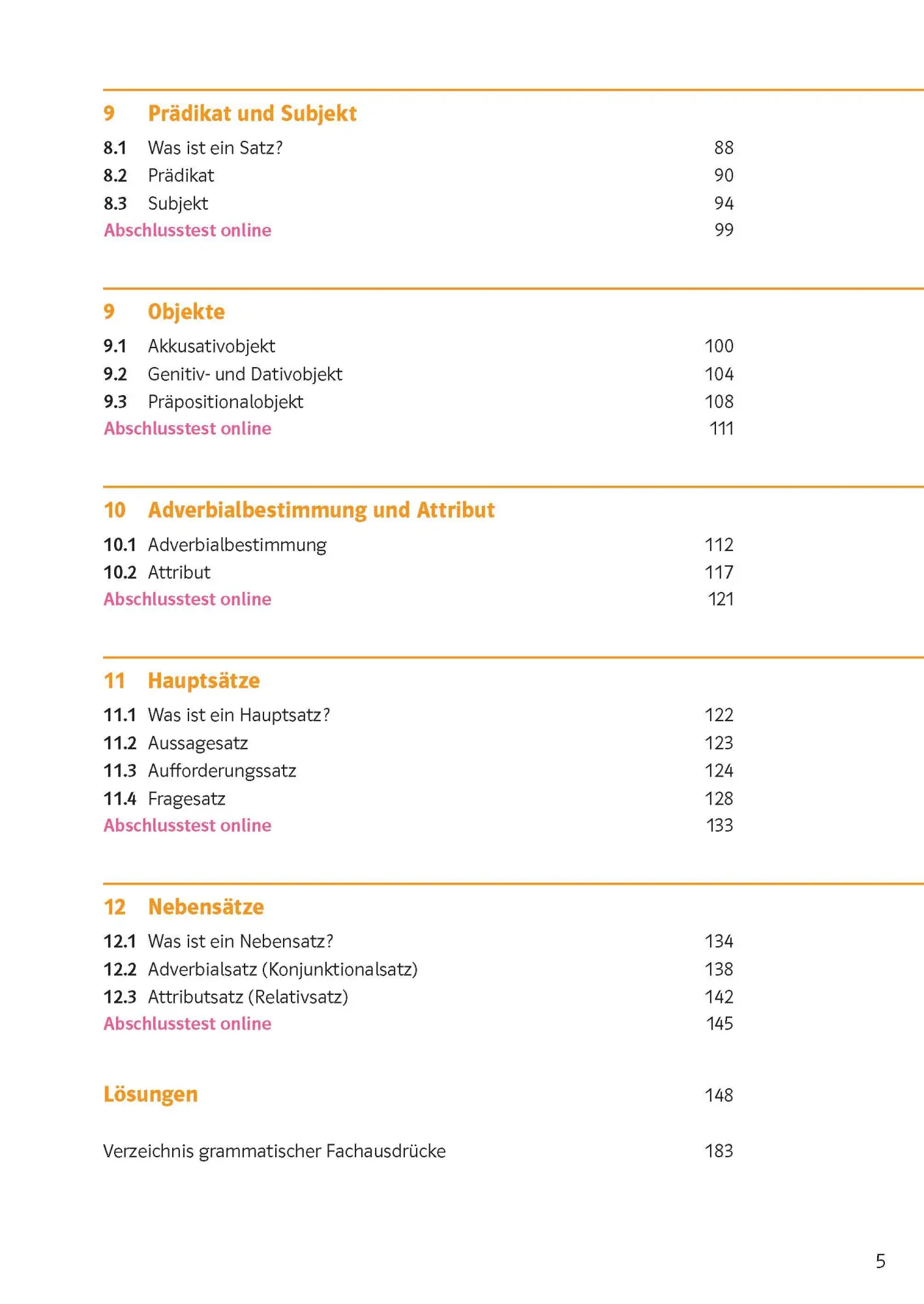 Bild: 9783129276136 | Sicher in Deutsch Grammatik 5./6. Klasse | Alles zum Thema Grammatik