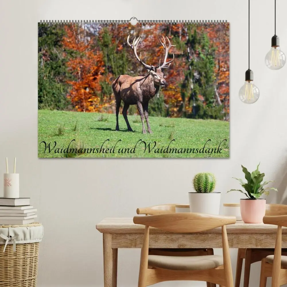Bild: 9783435566136 | Waidmannsheil und Waidmannsdank (Wandkalender 2025 DIN A2 quer),...