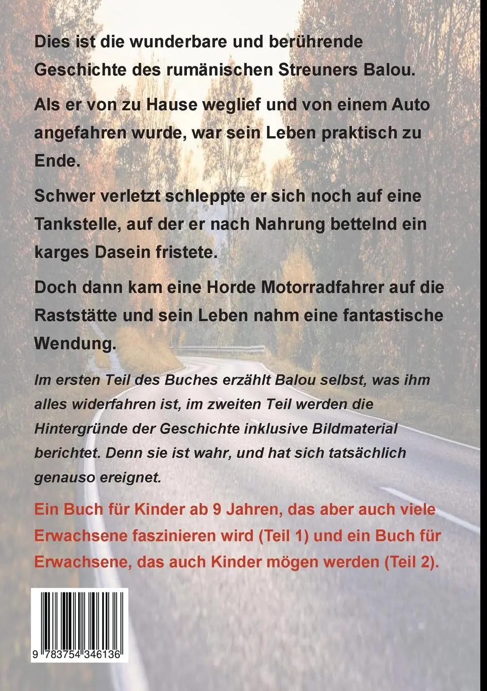 Rückseite: 9783754346136 | Mein Name ist Balou | Anton Dobrowsky-Ziegelmayer | Taschenbuch | 2021
