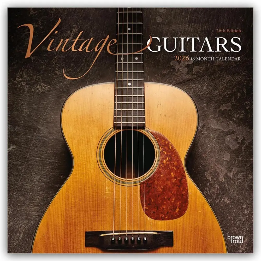 Cover: 9798330706136 | Vintage Guitars - Vintage-Gitarren 2026 - 16-Monatskalender | Inc