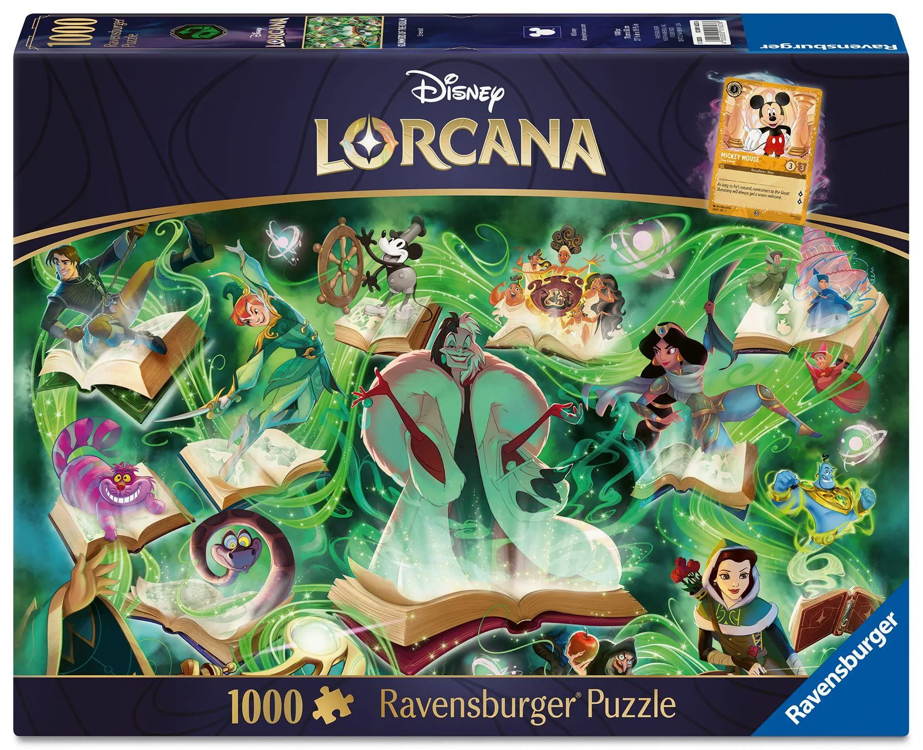 Cover: 4005555016236 | Erwachsenenpuzzle 1000 Teile - Disney Lorcana - Glimmers of the...