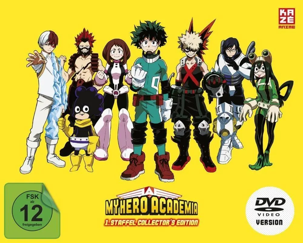 My Hero Academia - 1. Staffel - Gesamtausgabe - DVD Box (3 DVDs) [Collector's Edition]