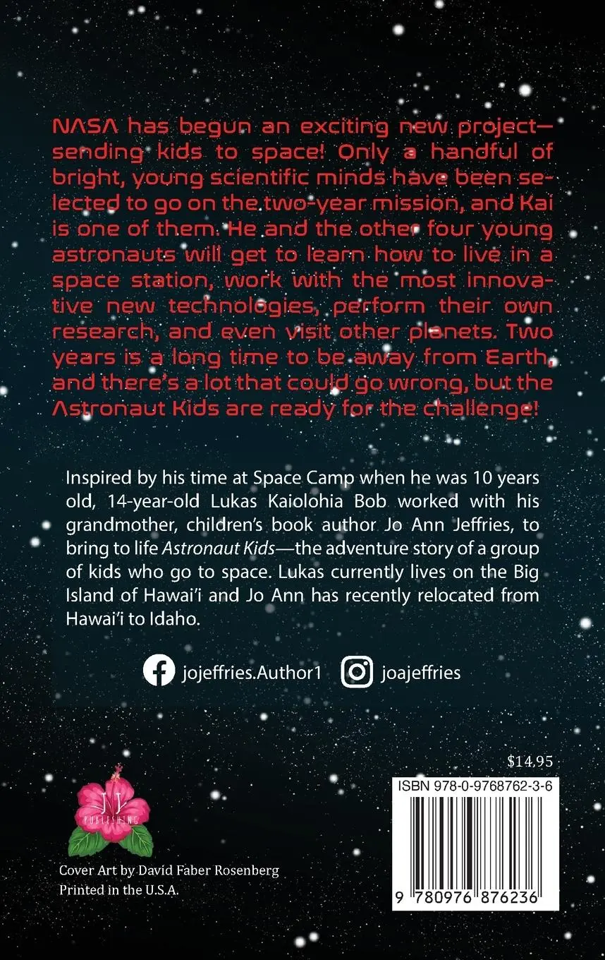 Rückseite: 9780976876236 | Astronaut Kids | Jo Ann Jeffries (u. a.) | Taschenbuch | Englisch