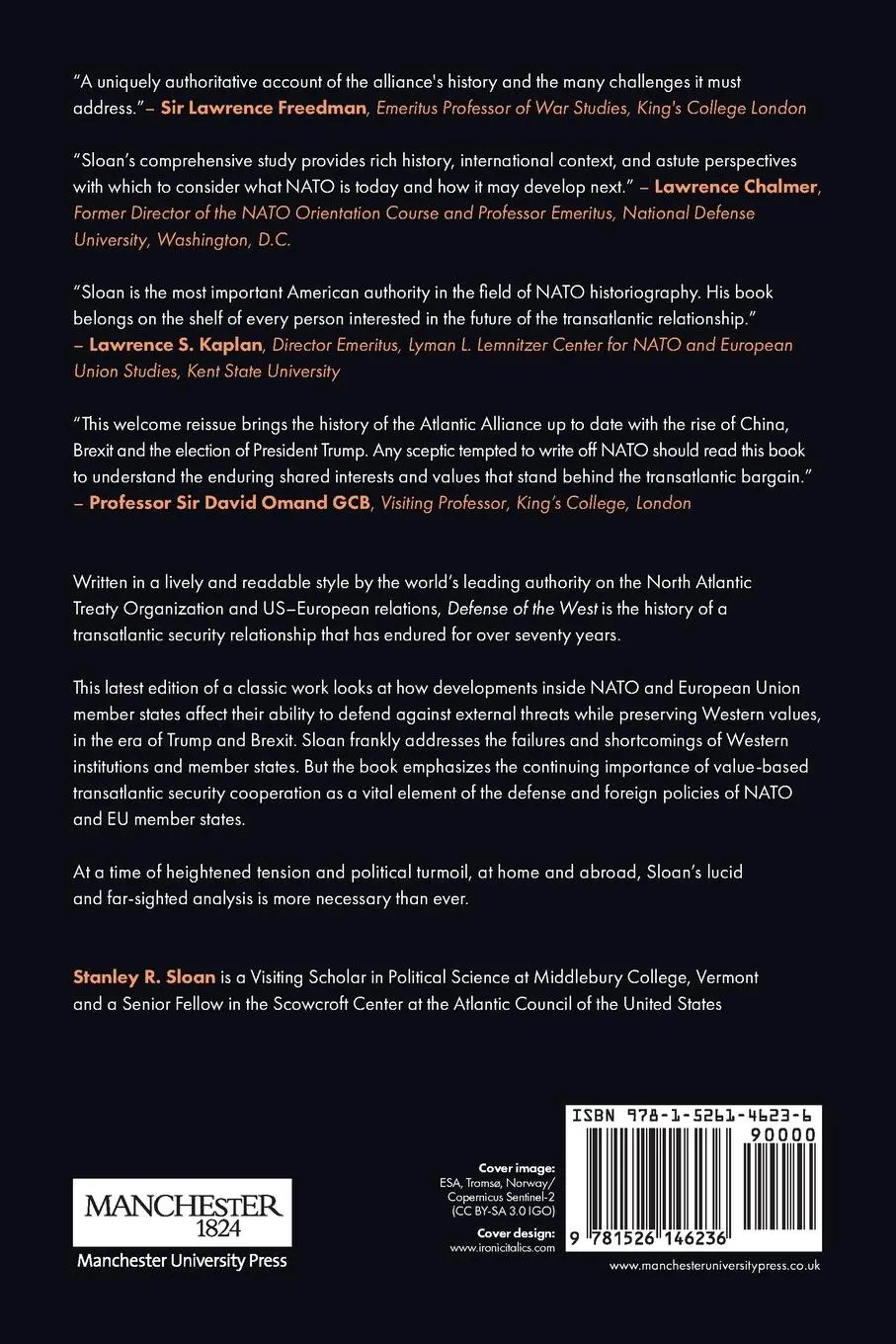 Rückseite: 9781526146236 | Defense of the West | Stanley R. Sloan | Taschenbuch | Englisch | 2020