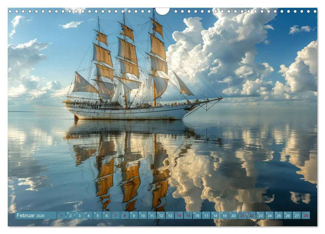 Bild: 9783457406236 | Mit den Träumen segeln (Wandkalender 2026 DIN A3 quer), CALVENDO...