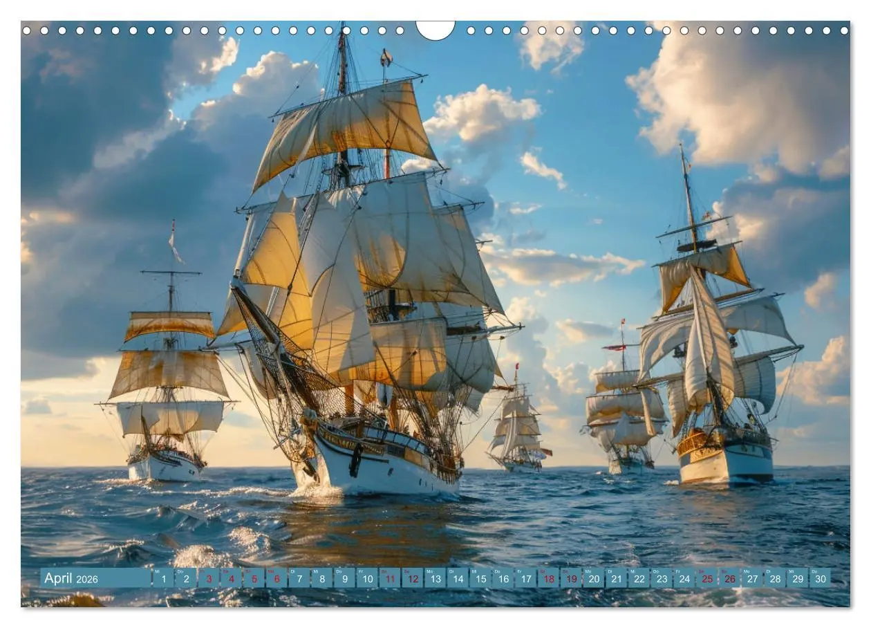 Bild: 9783457406236 | Mit den Träumen segeln (Wandkalender 2026 DIN A3 quer), CALVENDO...