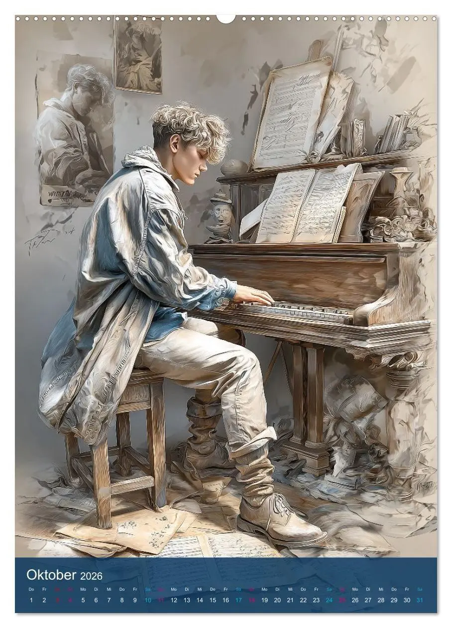 Bild: 9783516666236 | Leben für die Musik (hochwertiger Premium Wandkalender 2026 DIN A2...
