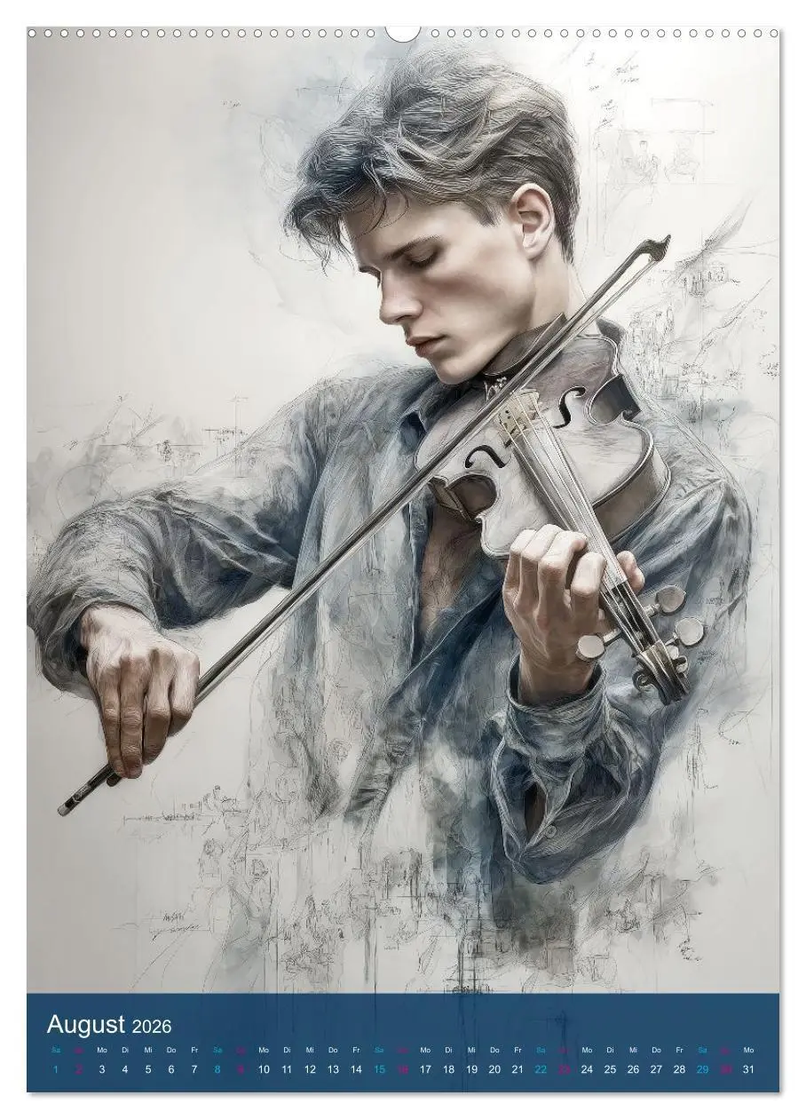 Bild: 9783516666236 | Leben für die Musik (hochwertiger Premium Wandkalender 2026 DIN A2...