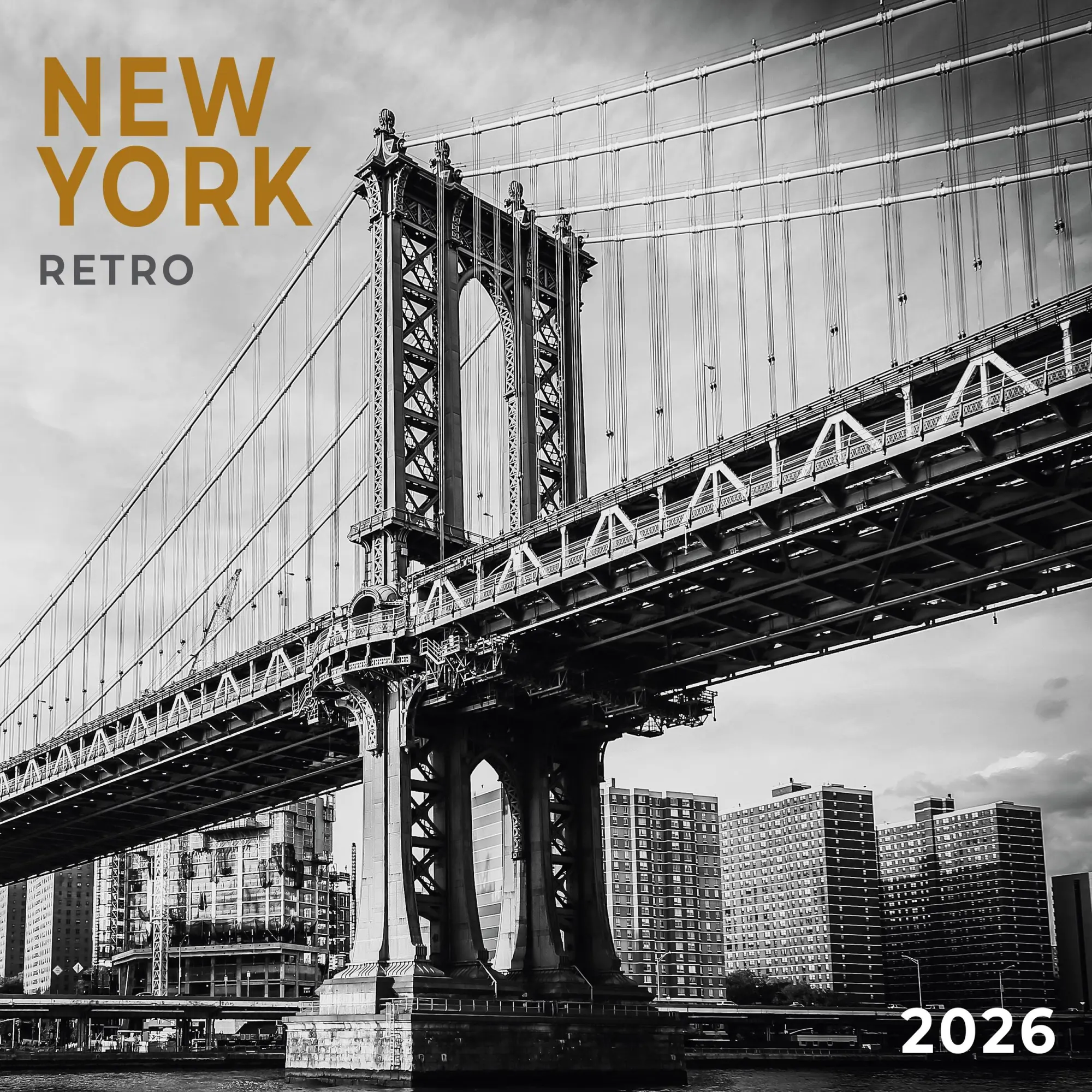 Cover: 9783959296236 | New York Retro 2026 | Kalender 2026 | Kalender | Artwork Edition