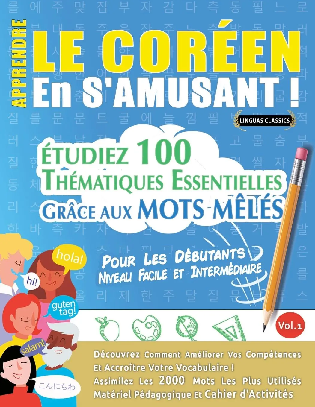 Cover: 9798896706236 | APPRENDRE LE CORÉEN EN S'AMUSANT - POUR LES DÉBUTANTS | Classics