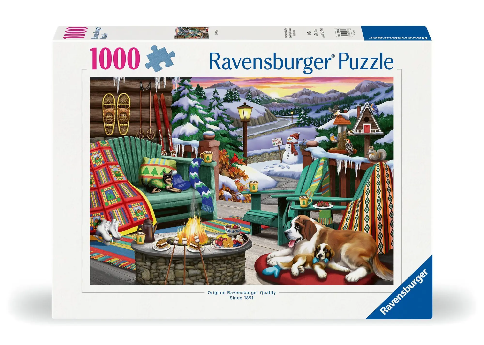 Cover: 4005555006336 | Erwachsenenpuzzle 1000 Teile - Wohlfühlabend | Spiel | 12000633 | 2026
