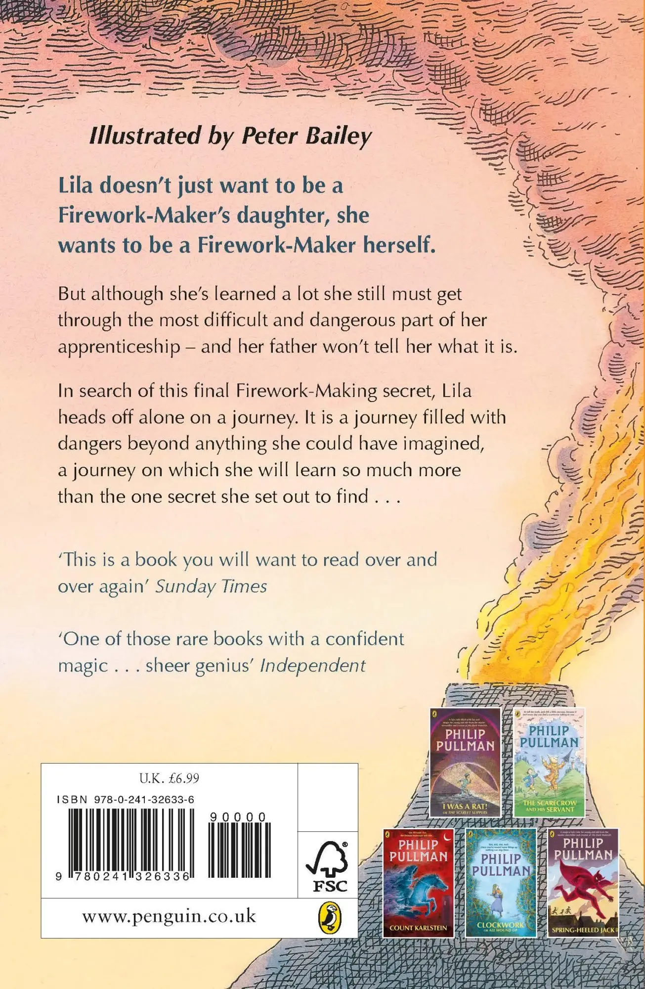 Rückseite: 9780241326336 | The Firework-Maker's Daughter | Philip Pullman | Taschenbuch | 2018