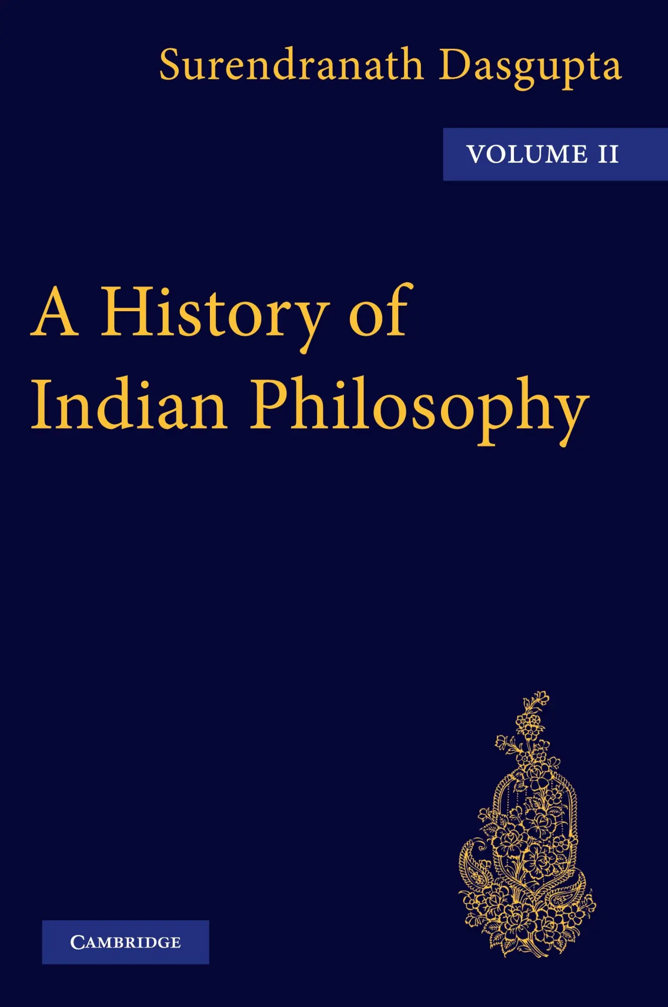 Cover: 9780521116336 | A History of Indian Philosophy | Dasgupta (u. a.) | Taschenbuch | 2009