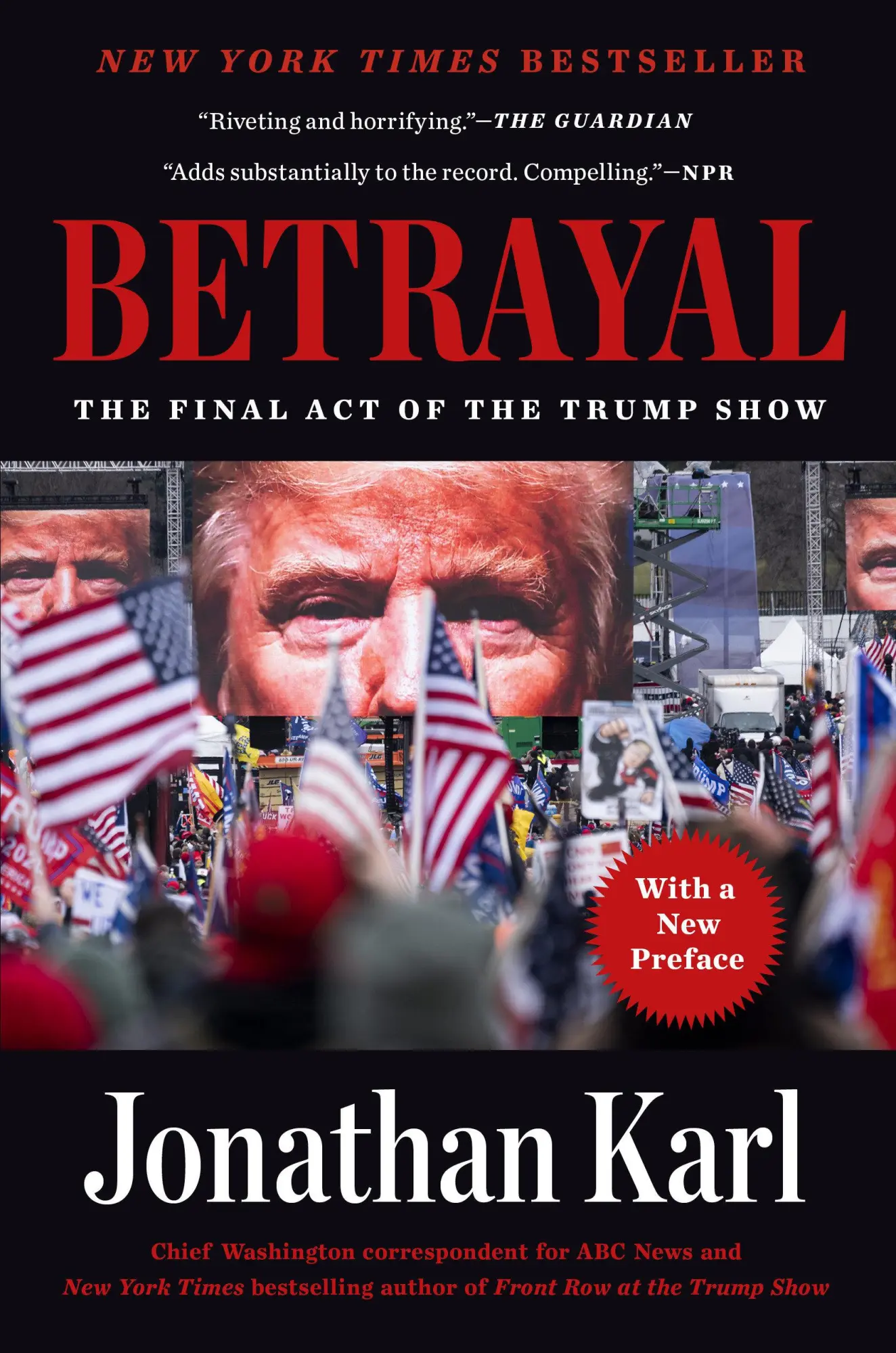 Cover: 9780593186336 | Betrayal | The Final Act of the Trump Show | Jonathan Karl | Buch
