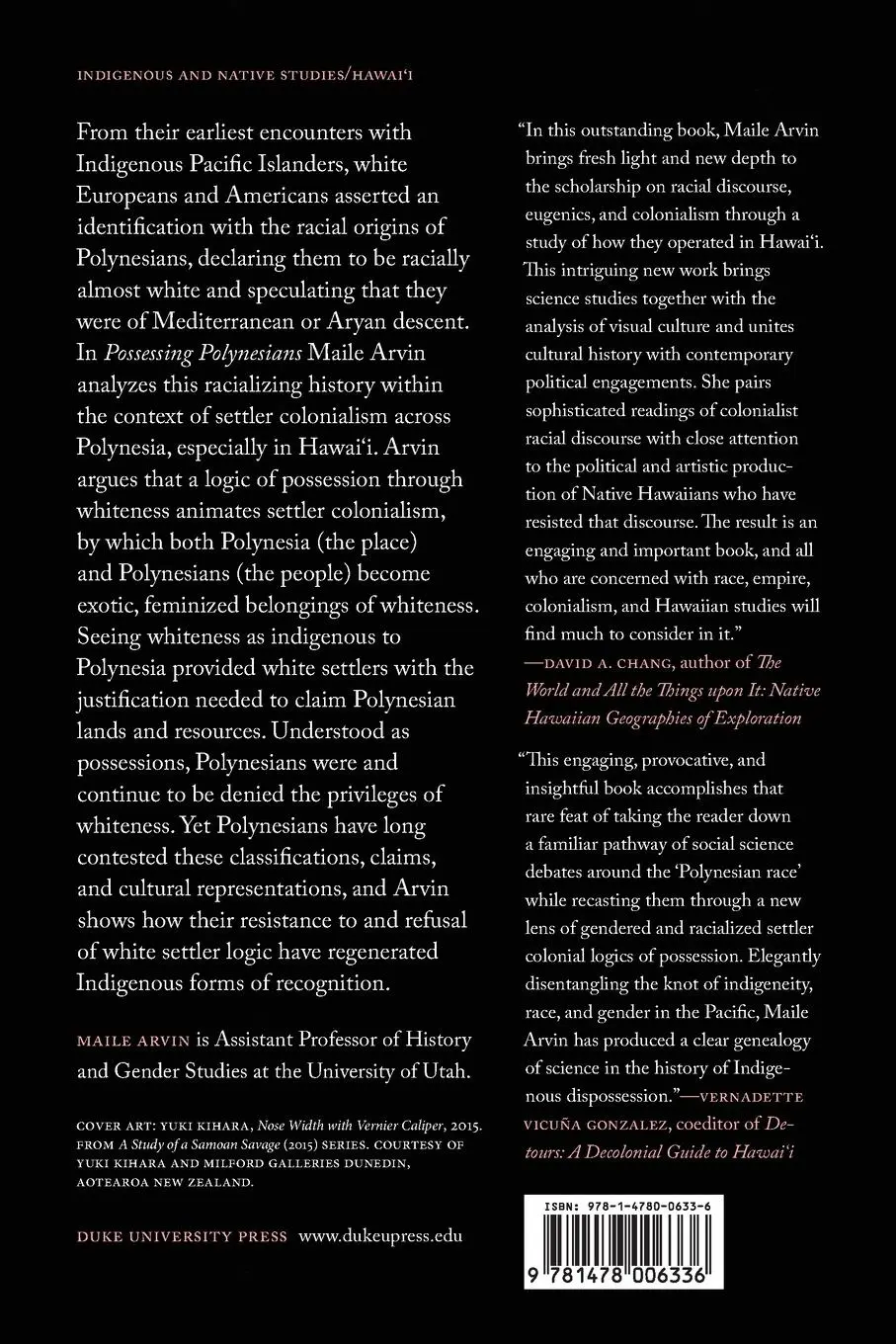 Rückseite: 9781478006336 | Possessing Polynesians | Maile Renee Arvin | Taschenbuch | Englisch