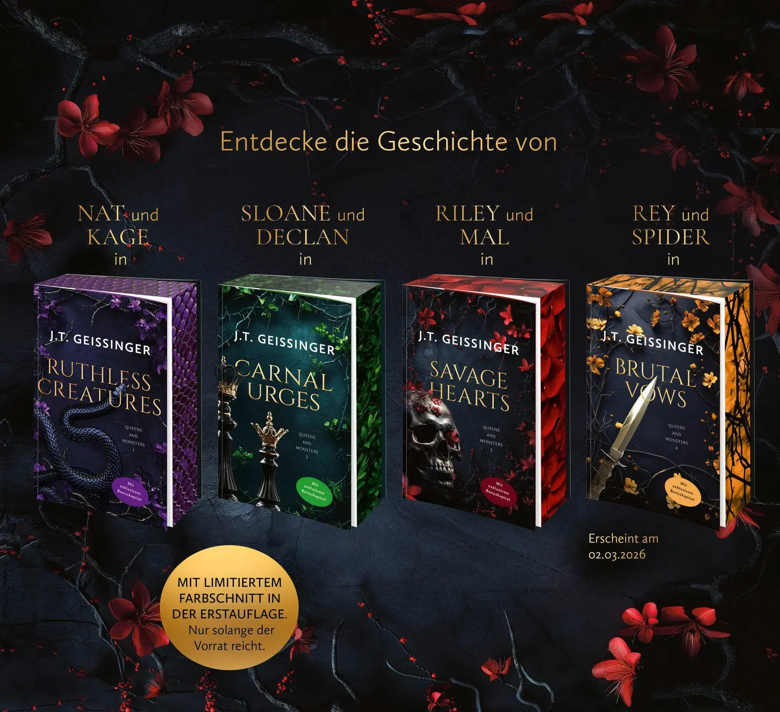 Bild: 9783426566336 | Savage Hearts | J. T. Geissinger | Taschenbuch | 464 S. | Deutsch