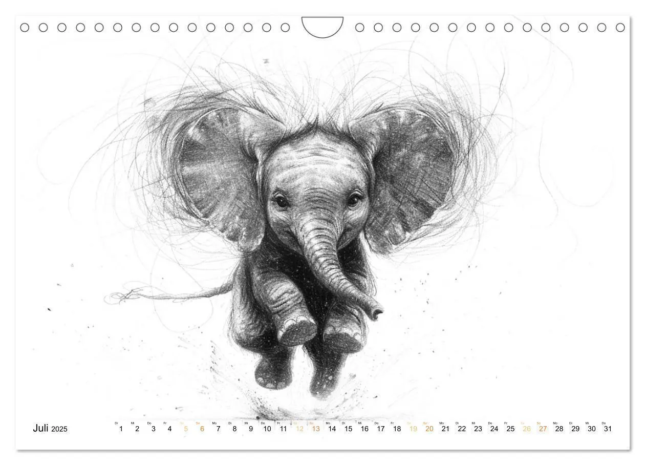 Bild: 9783457186336 | Tierisches Tohuwabohu (Wandkalender 2025 DIN A4 quer), CALVENDO...
