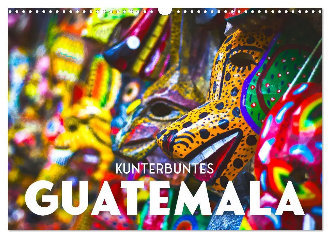 Cover: 9783457566336 | Kunterbuntes Guatemala (Wandkalender 2026 DIN A3 quer), CALVENDO...