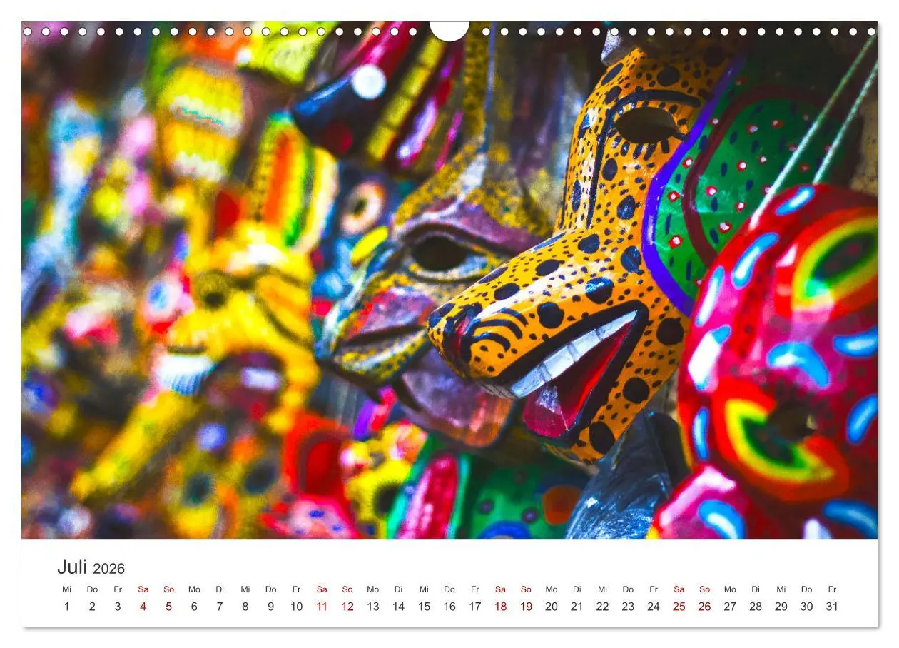 Bild: 9783457566336 | Kunterbuntes Guatemala (Wandkalender 2026 DIN A3 quer), CALVENDO...