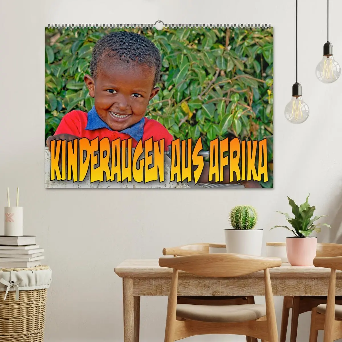 Bild: 9783457706336 | Kinderaugen aus Afrika (Wandkalender 2026 DIN A2 quer), CALVENDO...