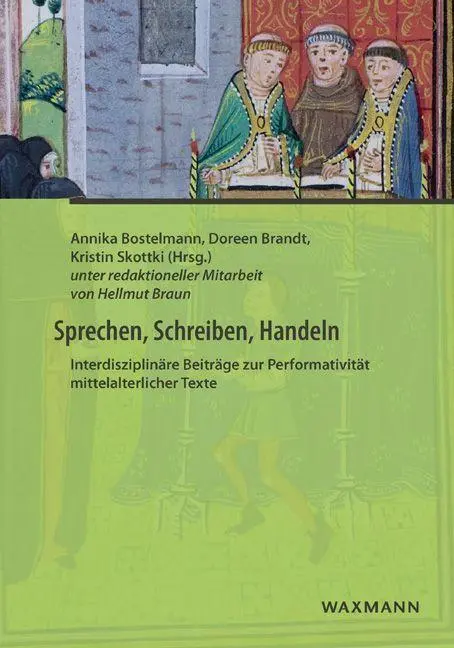 Cover: 9783830936336 | Sprechen, Schreiben, Handeln | Kristin Skottki | Taschenbuch | 202 S.