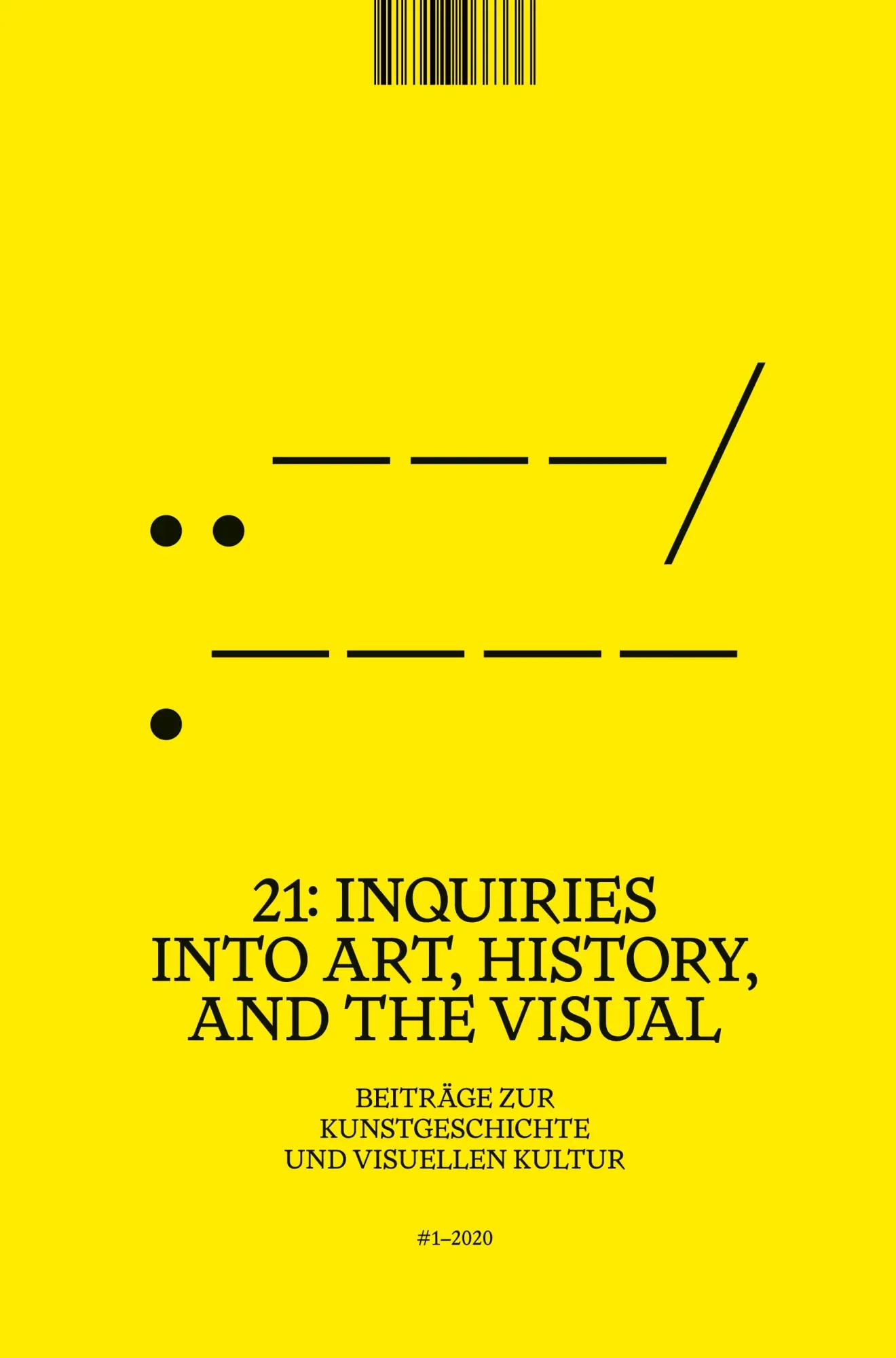 Cover: 9783948466336 | 21: Inquiries into Art, History, and the Visual - Beiträge zur...
